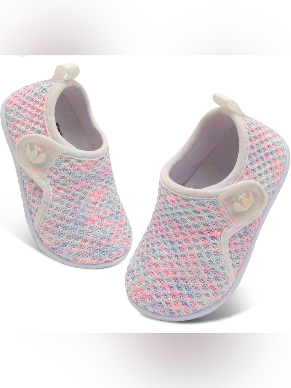 JOINFREE Baby Slip-On Mesh Walkers in Pastel Multicolor